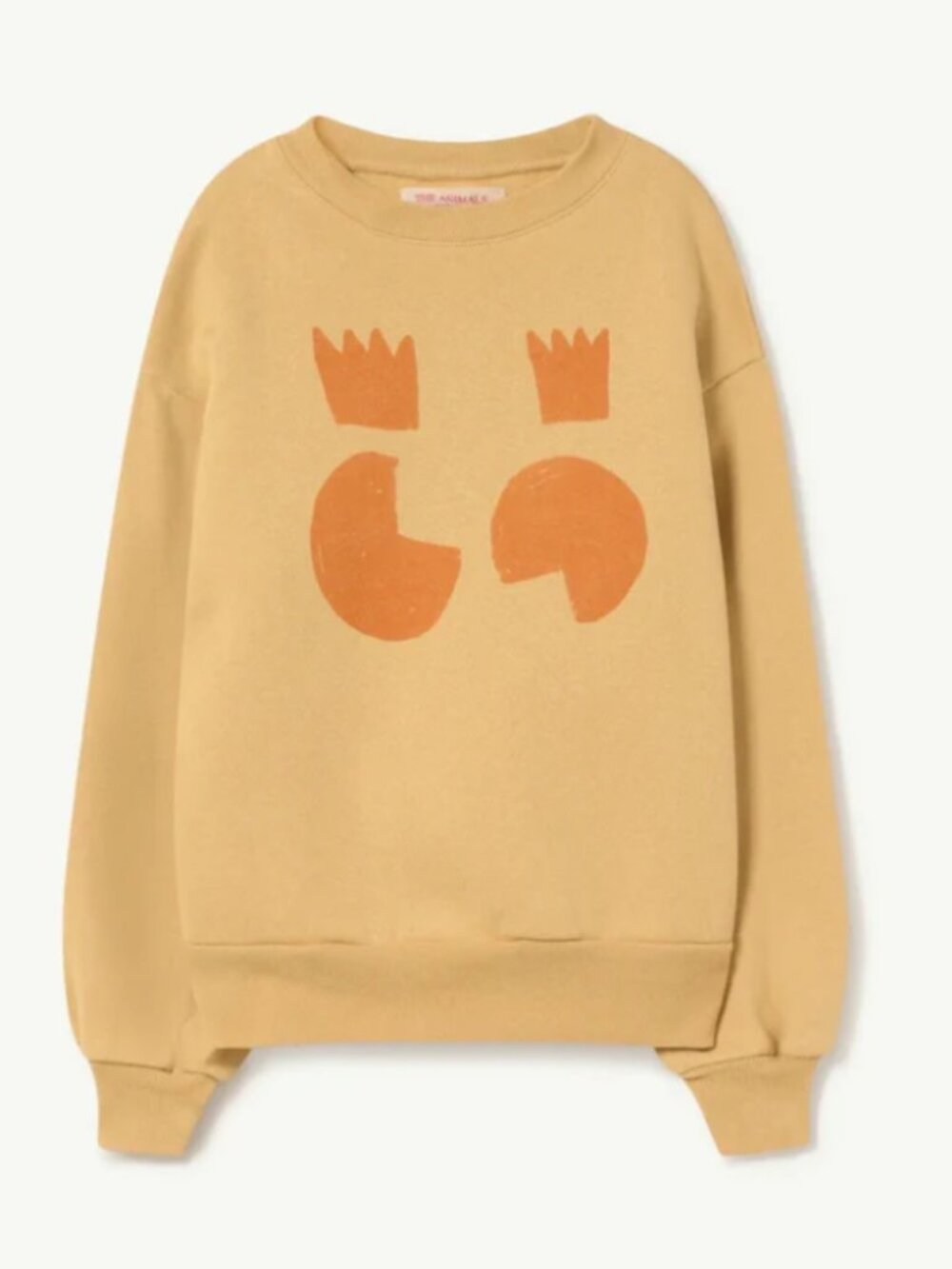 The Animals Observatory Brown Bear Kids Sweatshirt Size 6